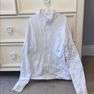 white ivivva warm up vest